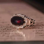 انگشتر اوپال مردانه کد 1319