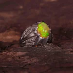 انگشتر اوپال مردانه کد 1351