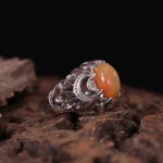 انگشتر اوپال مردانه کد 1364