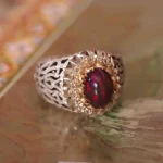 انگشتر اوپال مردانه کد 1389