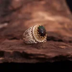 انگشتر اوپال مردانه کد 1397