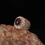 انگشتر اوپال مردانه کد 1406