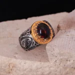 انگشتر اوپال مردانه کد 1412