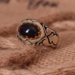 انگشتر اوپال مردانه کد 1418