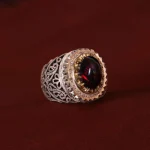 انگشتر اوپال مردانه کد 1433