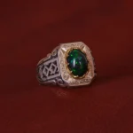 انگشتر اوپال مردانه کد 1434