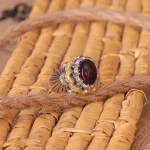 انگشتر اوپال مردانه کد 1441