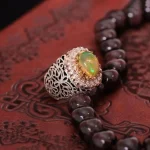 انگشتر اوپال مردانه کد 1476