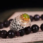 انگشتر اوپال مردانه کد 1489