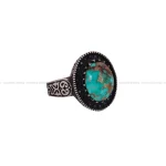 انگشتر فیروزه شجری مردانه کد 2873