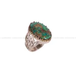 انگشتر فیروزه شجری مردانه کد 2887