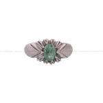 انگشتر زمرد مردانه کد 4620