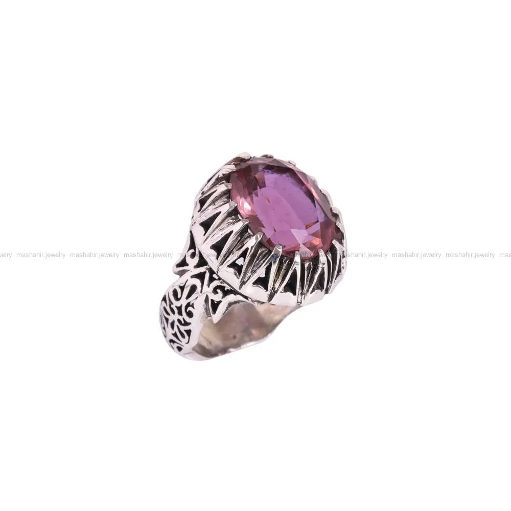 انگشتر الکساندریت مردانه کد 4669