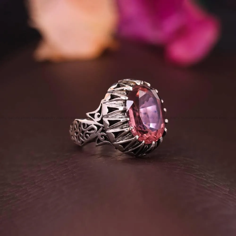 انگشتر الکساندریت مردانه کد 4669