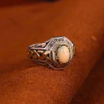 انگشتر اوپال مردانه کد 4763