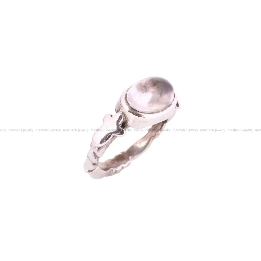 انگشتر دُر نجف مردانه کد 4750