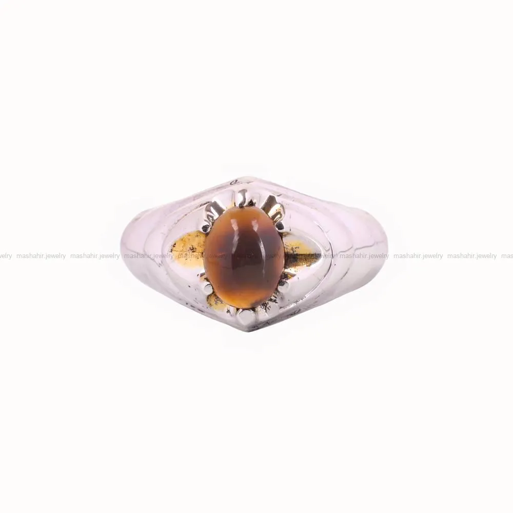 انگشتر اوپال مردانه کد 4865