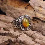 انگشتر اوپال مردانه کد 4848