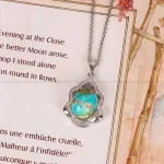 گردنبند فیروزه زنانه کد 4906