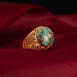 انگشتر فیروزه شجری زنانه کد 5068