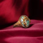 انگشتر فیروزه شجری زنانه کد 5069