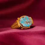 انگشتر فیروزه شجری زنانه کد 5070
