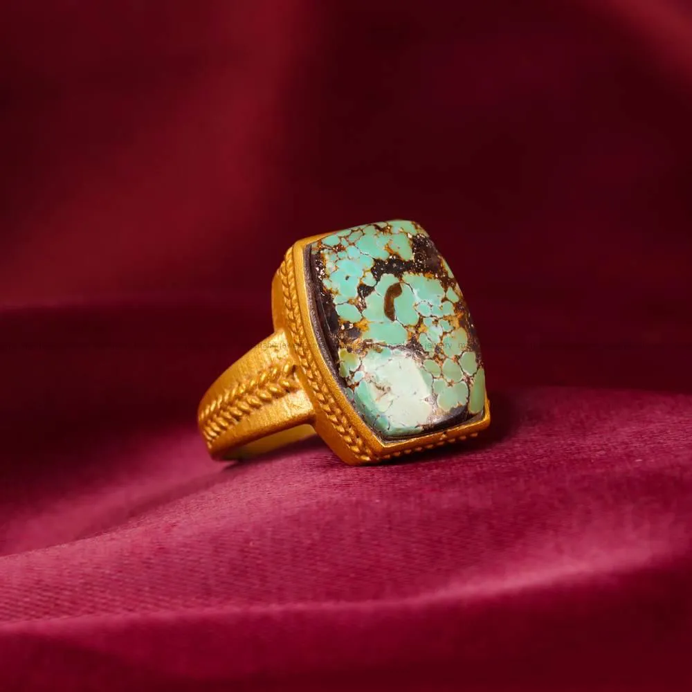 انگشتر فیروزه شجری زنانه کد 5072