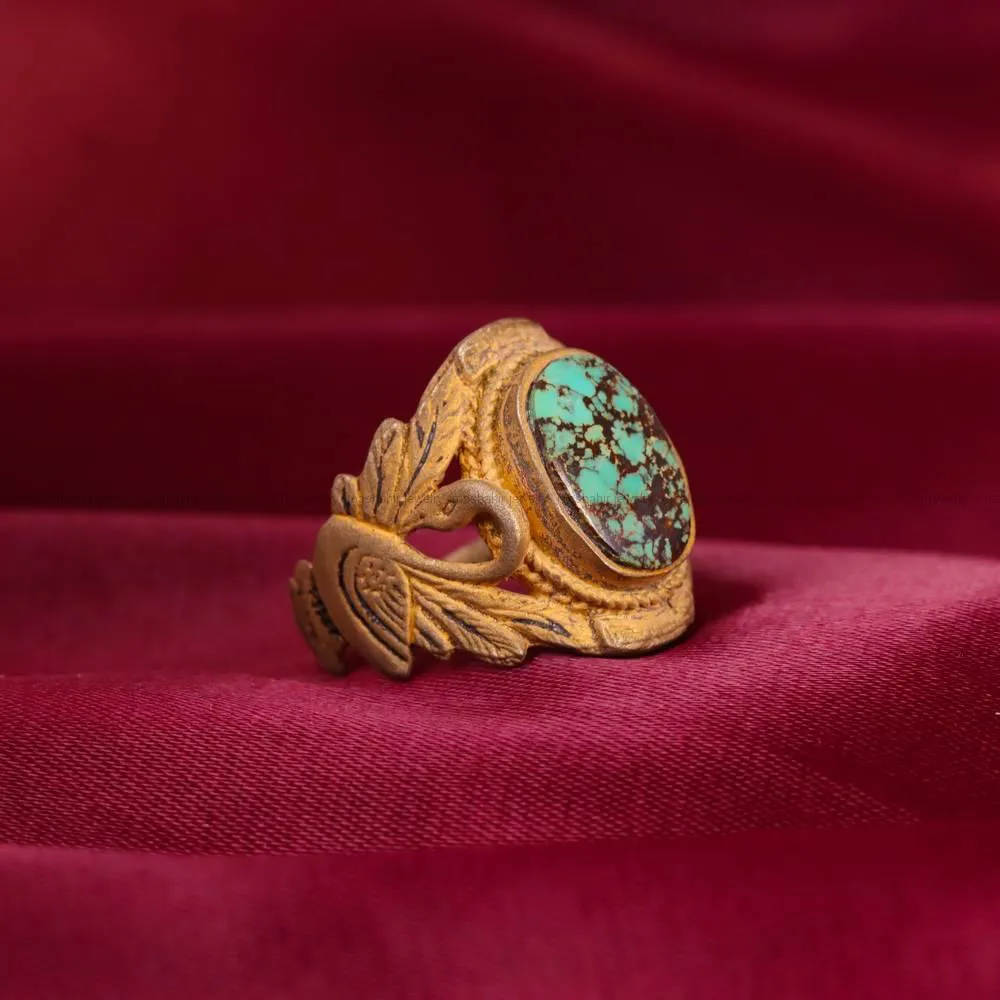 انگشتر فیروزه شجری زنانه کد 5074