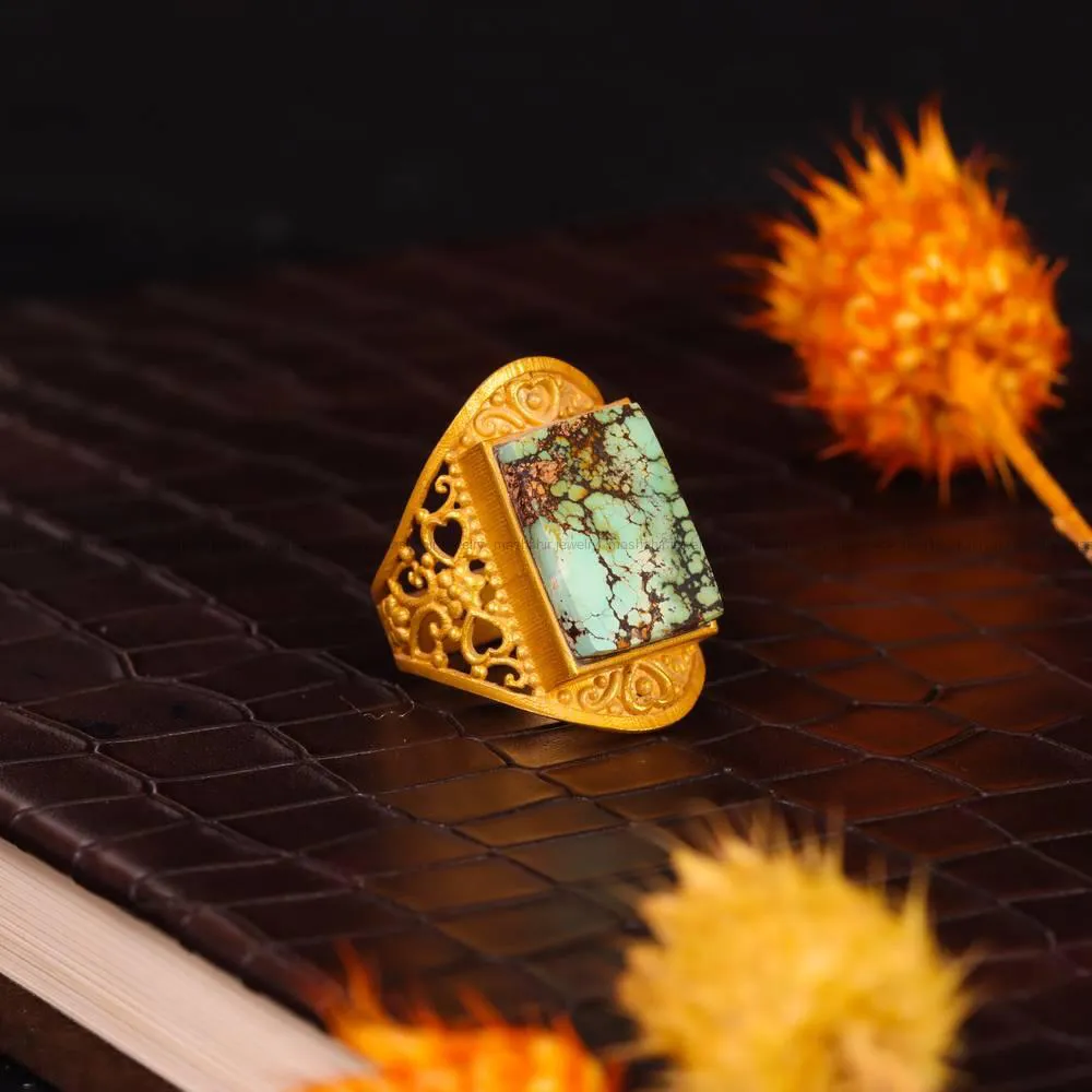 انگشتر فیروزه شجری زنانه کد 5078