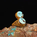 انگشتر فیروزه شجری زنانه کد 5087