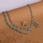 سرویس فیروزه زنانه کد 5011