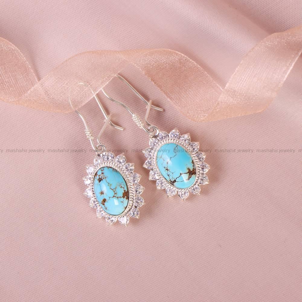 گوشواره فیروزه زنانه کد 5187