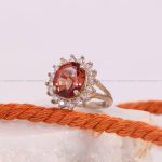 انگشتر الکساندریت زنانه کد 5254