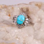 انگشتر فیروزه شجری زنانه کد 5305