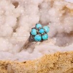 انگشتر فیروزه شجری زنانه کد 5306