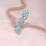 انگشتر فیروزه شجری زنانه کد 5178