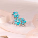 انگشتر فیروزه شجری زنانه کد 5319