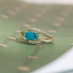 انگشتر فیروزه شجری زنانه کد 5365