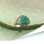 انگشتر فیروزه شجری زنانه کد 5369