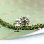 انگشتر فیروزه شجری زنانه کد 5370