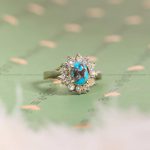 انگشتر فیروزه شجری زنانه کد 5371