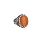 انگشتر عقیق یمن مردانه کد 3529