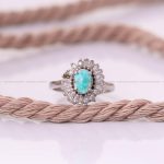 انگشتر فیروزه شجری زنانه کد 5380