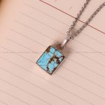 گردنبند فیروزه زنانه کد 5388