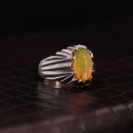 انگشتر اوپال مردانه کد 1520