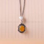 گردنبند شرف الشمس زنانه کد 5396