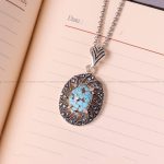 گردنبند فیروزه زنانه کد 5400