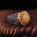 انگشتر اوپال مردانه کد 1530