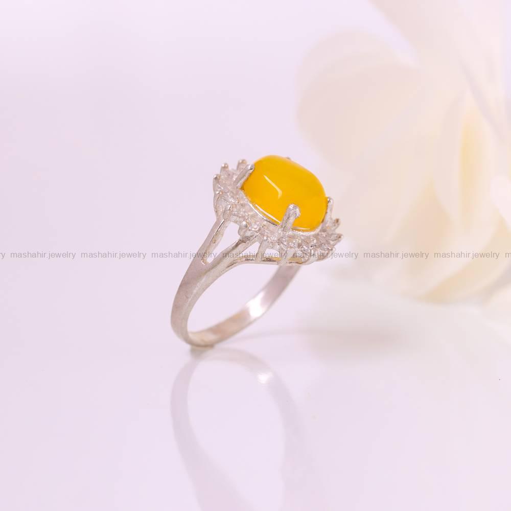 انگشتر شرف الشمس زنانه کد 5429