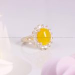 انگشتر شرف الشمس زنانه کد 5439